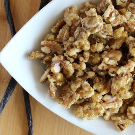 Vanilla Bean Candied Walnuts Rachel Cooks®