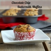 Chocolate Chip Buttermilk Muffins | RachelCooks.com