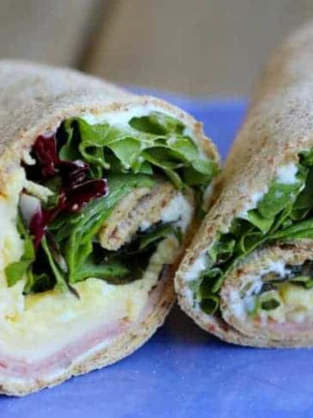 Ham And Egg Wrap With Herbs Story Rachel Cooks®