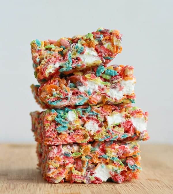 Fruity Pebbles No-Bake Bars | Must-Try Homemade Breakfast Bar Recipes