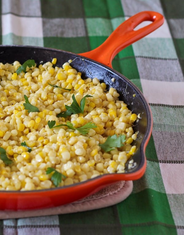 Best Sauteed Fresh Corn Recipe -- On RachelCooks.com