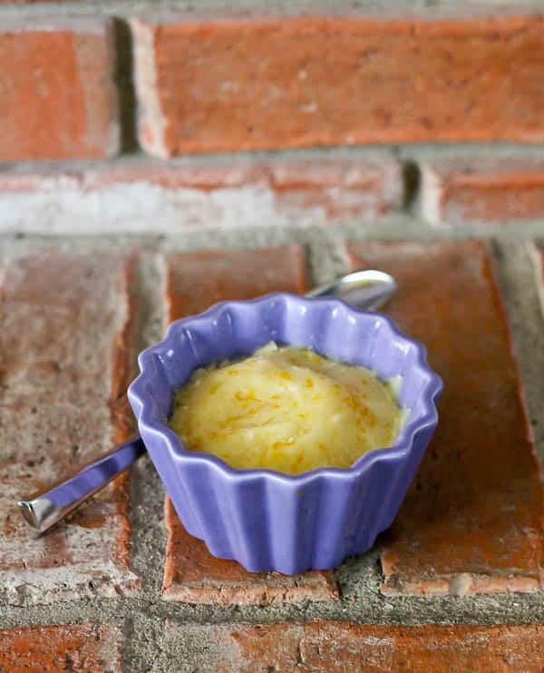 This orange honey butter is perfect on cornbread alongside chili but also makes a great edible gift! Get the easy recipe on RachelCooks.com!