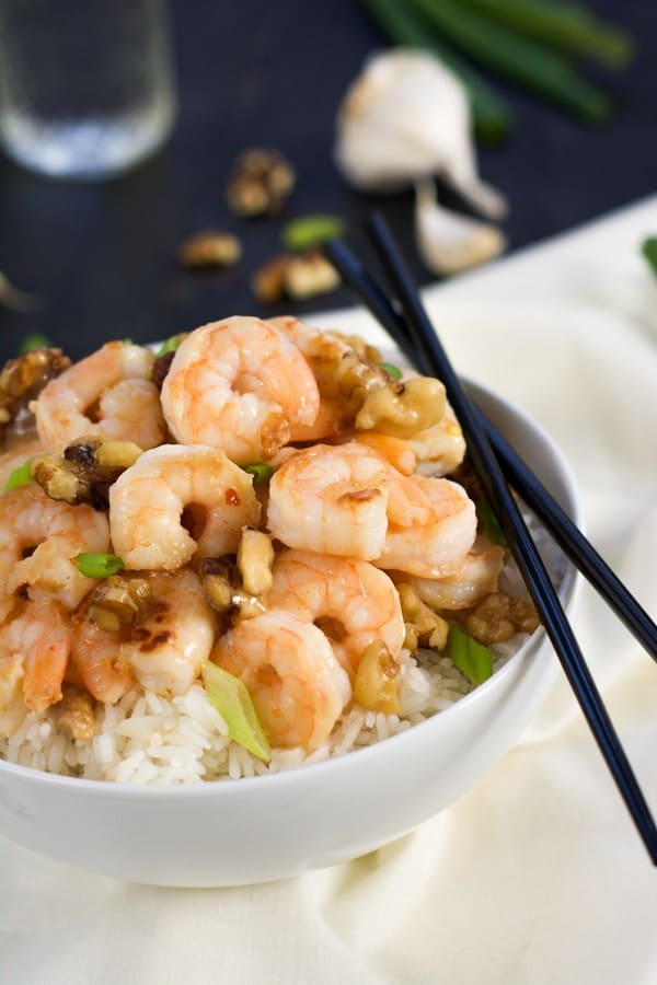 Skinny Honey Walnut Shrimp - 70