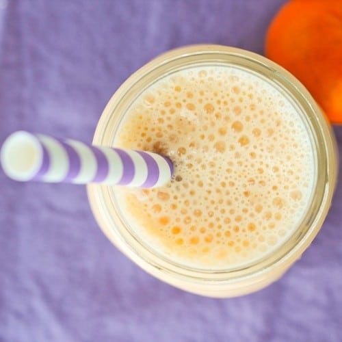 Clementine Smoothie with Vanilla - get the easy and delicious recipe on RachelCooks.com