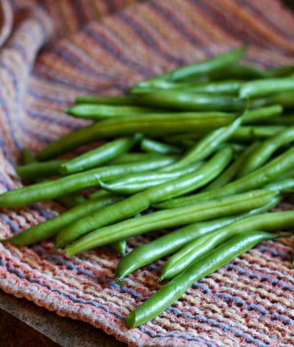 Roasted Green Beans with Parmesan and Basil - Get the easy and delicious side dish recipe on RachelCooks.com