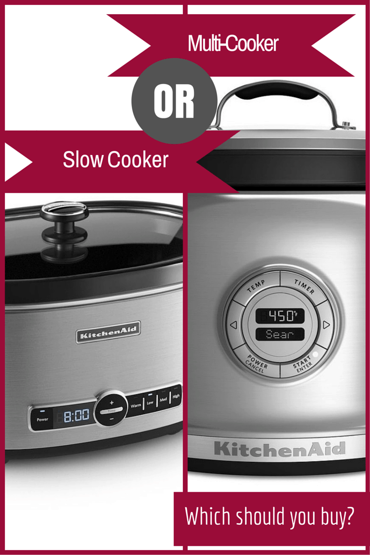 Slow Cooker vs. Multi-Cooker - what's right for you? - Rachel Cooks®