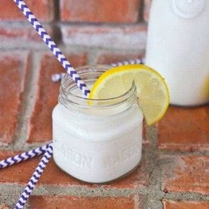 Creamy Lemon Smoothie - On RachelCooks.com