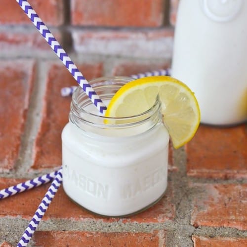 Creamy Lemon Smoothie - On RachelCooks.com