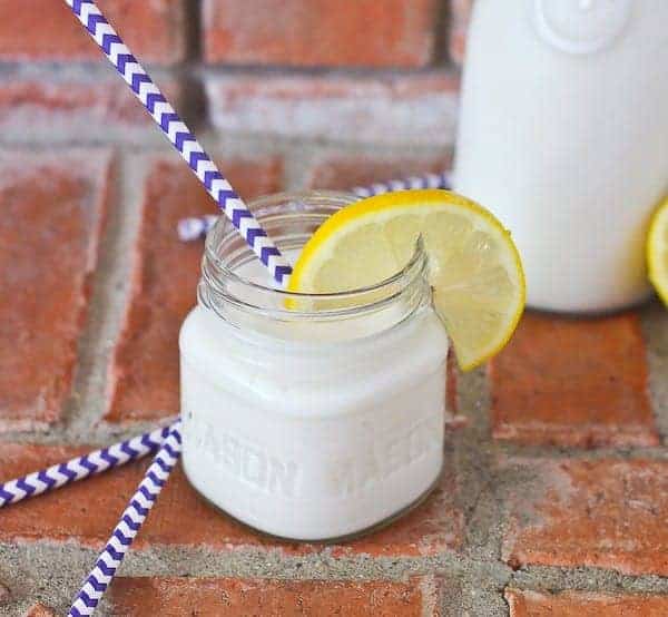 Creamy Lemon Smoothie - On RachelCooks.com
