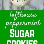 These soft sugar cookies are just like the Lofthouse cookies you find in your grocery store except with a fun peppermint twist for the holiday season. Get the recipe on RachelCooks.com!