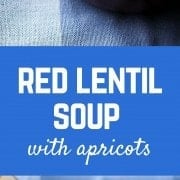 This red lentil soup recipe is comforting, healthy and subtly sweet, thanks to a unexpected ingredient! Get the easy recipe on RachelCooks.com. Can be made vegan as well!