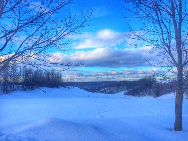 Treetops Resort in Michigan - Evening