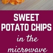 Sweet potatoes can be transformed into a crispy and delicious sweet potato chip in a mere 5 minutes in the microwave! Get the easy method and recipe on RachelCooks.com!