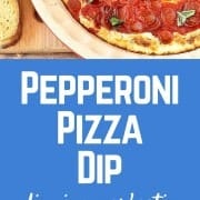 Imagine irresistible pepperoni pizza in dip form. I can't think of many things better than that. This pepperoni pizza dip will be a hit at all your parties. Get the easy appetizer recipe on RachelCooks.com!