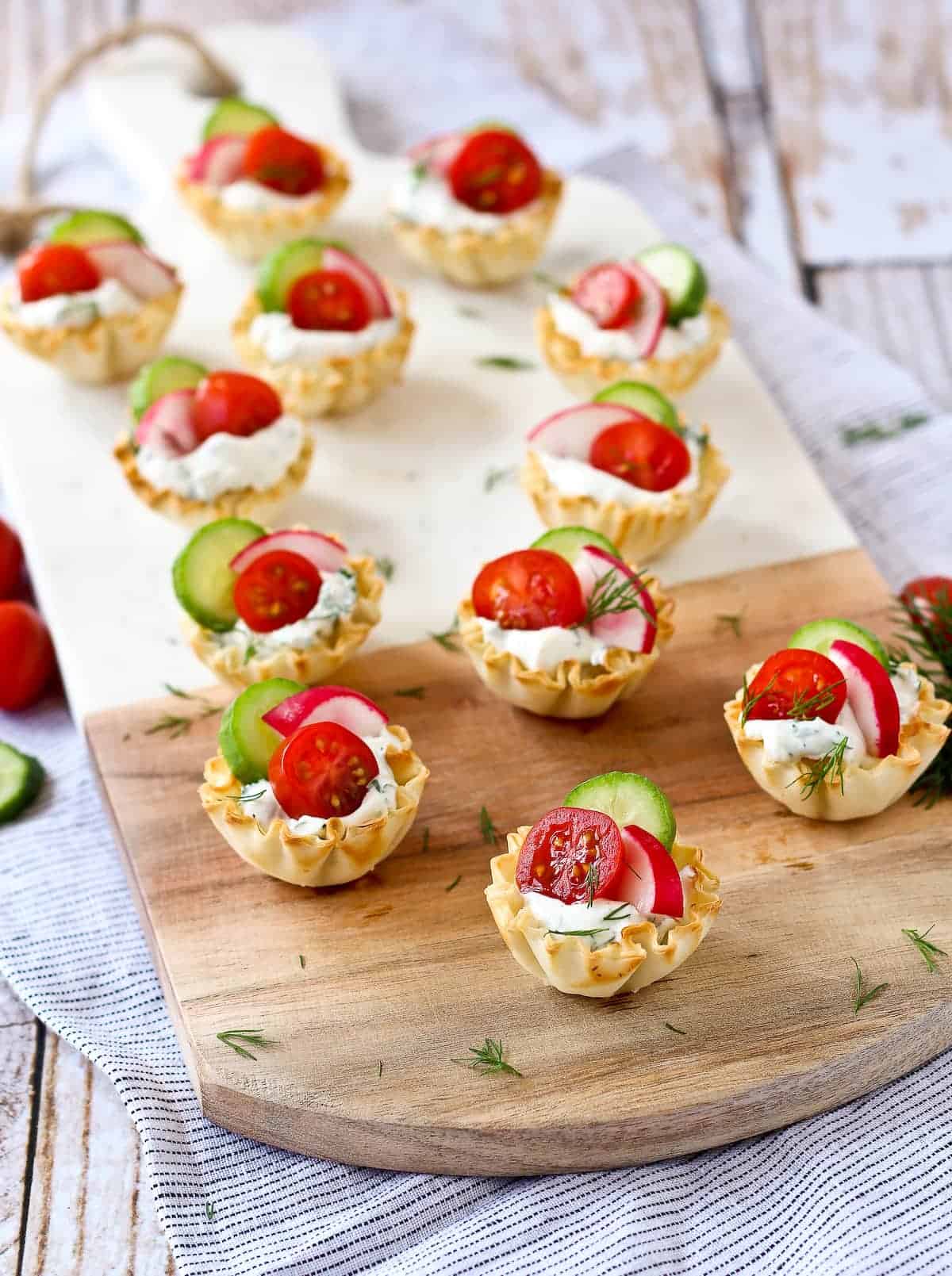 spring-herb-cream-cheese-appetizer-cups-600 (2 of 4) - Rachel Cooks®