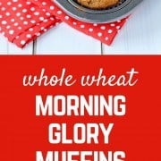 There aren't many better ways to start your day than with one of these morning glory muffins. Filling, flavorful, and oh so satisfying thanks to carrots, pineapple, coconut and raisins. Get the recipe on RachelCooks.com!