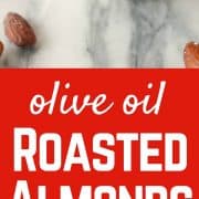 These olive oil roasted almonds are a snack you can feel good about -- plus they taste amazing! You won't be able to stop snacking on them. Get the recipe on RachelCooks.com!