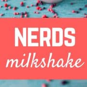 A new use for your favorite childhood candy, these Nerds milkshakes are fruity, sweet, and so much fun. Get the recipe on RachelCooks.com!