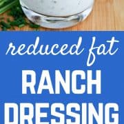 The great taste of ranch dressing without the guilt! You'll love this reduced fat ranch dressing recipe. Get the recipe on RachelCooks.com!