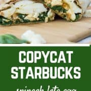 Make a copycat Starbucks Egg White Wrap with Spinach and Feta. So easy and you can't beat the flavor! Filling and satisfying, it is the perfect breakfast. Get the recipe on RachelCooks.com!