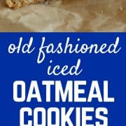 Old Fashioned Iced Oatmeal Cookies | RachelCooks.com