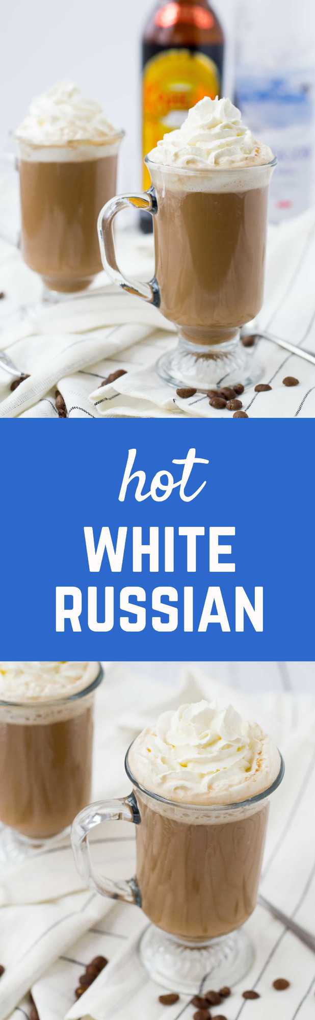 Perfect for the holidays or any chilly day, this Hot White Russian is cozy while still packing a bit of a punch and is a great adult alternative to hot cocoa. Get the recipe on RachelCooks.com!