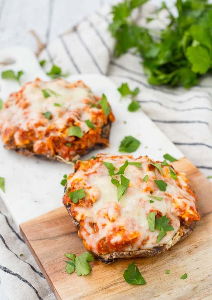 Chicken Stuffed Portobello Mushrooms Recipe