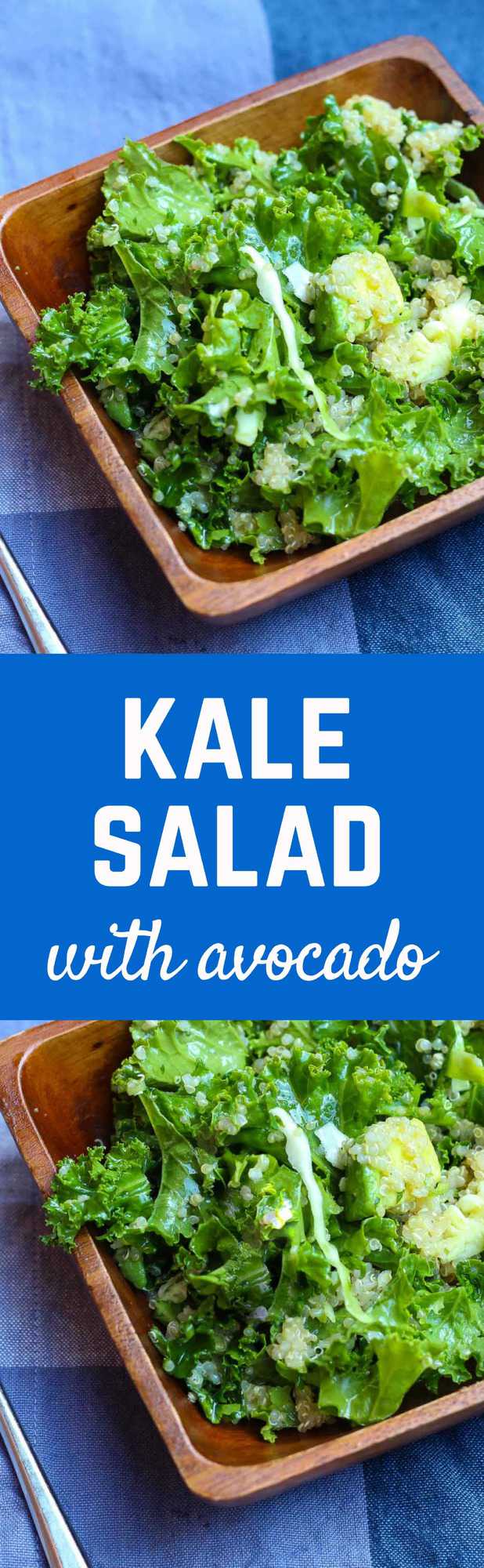 Kale Salad with Avocado and Cumin Lime Dressing Recipe - Rachel Cooks®