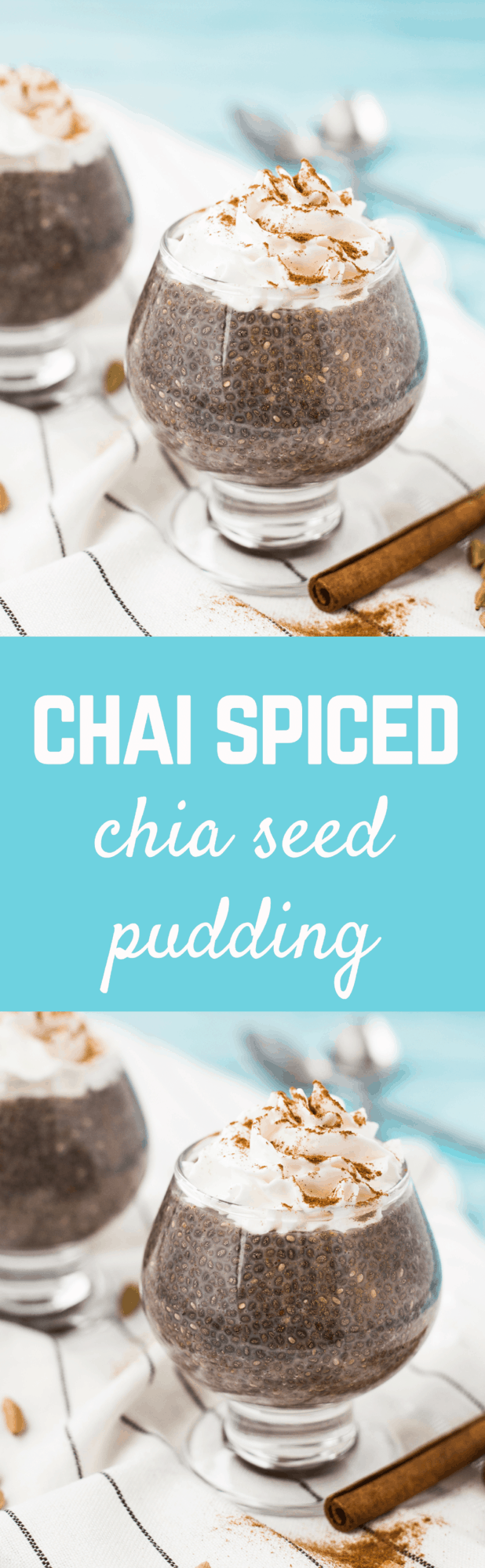 The flavors of Chai in a chia seed pudding recipe....chai chia! Say that 10 times fast! Or just make this flavorful, healthy, sweet treat. Get the easy recipe on RachelCooks.com!