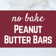 No Bake Peanut Butter Bars {taste just like Reese's!} | RachelCooks.com