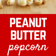 This Peanut Butter Popcorn is perfect for the peanut lover in your life. The great blend of salty and sweet all in one fantastic popcorn snack. Get the recipe on RachelCooks.com!