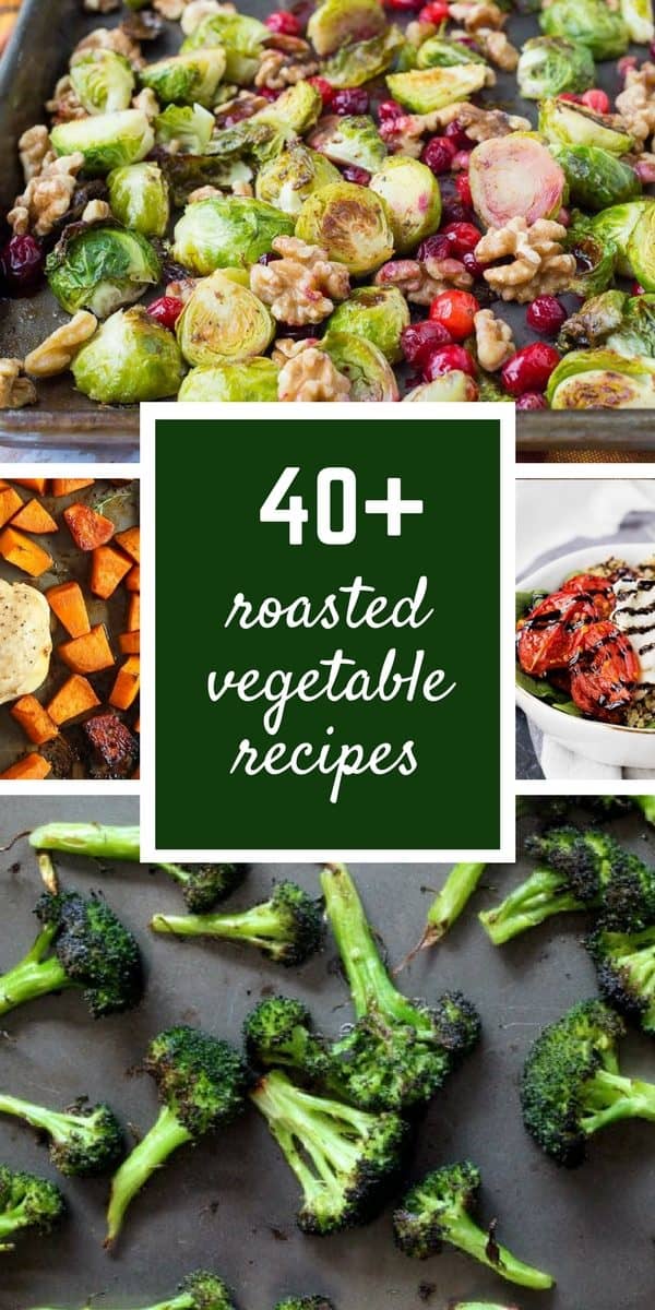 Over 40 Recipes for Roasted Vegetables - there's something for everyone here, whether you're new to roasting vegetables or an expert! Get all the recipes on RachelCooks.com!