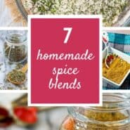 Homemade Spice Blends to help you ditch the packets and the artificial junk! Get the recipes on RachelCooks.com!
