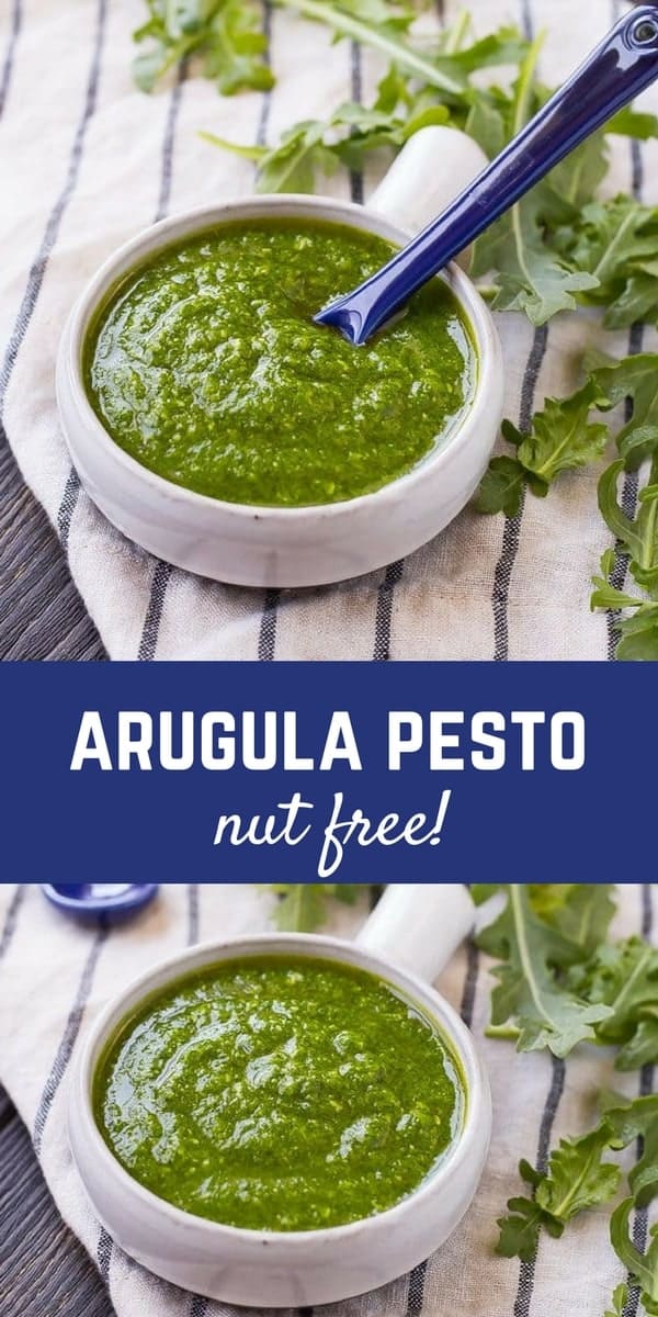 arugula pesto recipe – nut free