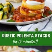#sponsored This polenta stack recipe is the perfect combination of rustic simplicity and effortless impressiveness. Ready in less than 20 minutes, it will become a go-to recipe in your kitchen! Get the recipe on RachelCooks.com! #RusticCut #TrulyTuscan #BertolliTuscanWay https://www.pinterest.com/Bertolli/