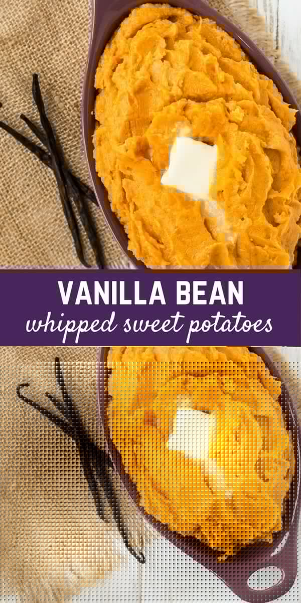 Creamy and sweet, these vanilla bean mashed sweet potatoes taste like dessert! They're so easy to make and will become a quick favorite! Get the recipe on RachelCooks.com!