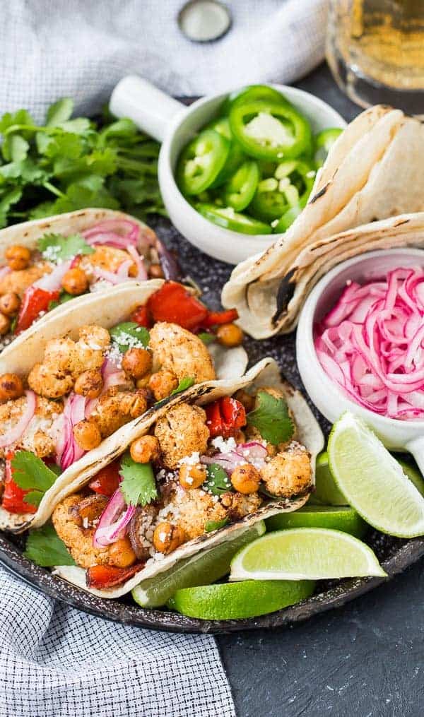 Cauliflower Tacos with Chickpeas Recipe  - 23