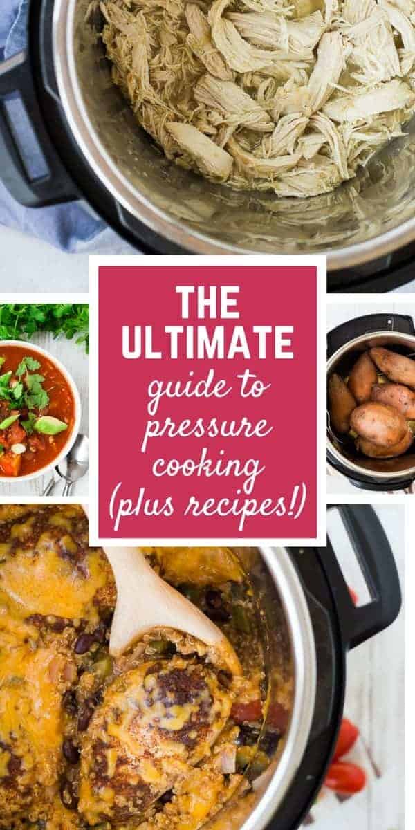 pressure cooker recipes photo collage