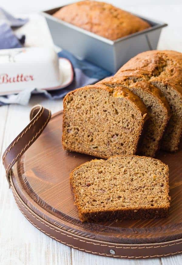 Whole Wheat Banana Bread Recipe (one bowl!) - with VIDEO - Rachel Cooks®