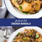 Instant Pot Chicken Marsala has all the flavors of marsala that you know and love, but with the convenience of cooking in the Instant Pot. You'll adore how quickly it comes together and you'll find yourself coming back to this recipe time and time again. It's great served with pasta or rice!