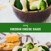 An easy cheese sauce recipe is a must-have in your cooking tool box! Perfect for nachos, baked potatoes, pouring over vegetables, or as a macaroni and cheese base, you're going to love this versatile recipe! 