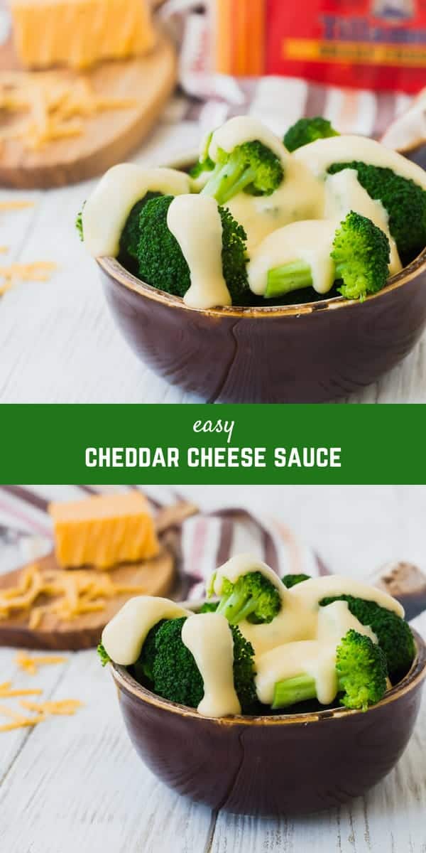 easy cheese sauce (microwave & stovetop directions) | with video