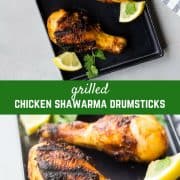 These flavorful grilled chicken shawarma drumsticks are going to become a summertime favorite! With the flavors of chicken shawarma that you know and love, you'll want to plan on putting this recipe into regular rotation!