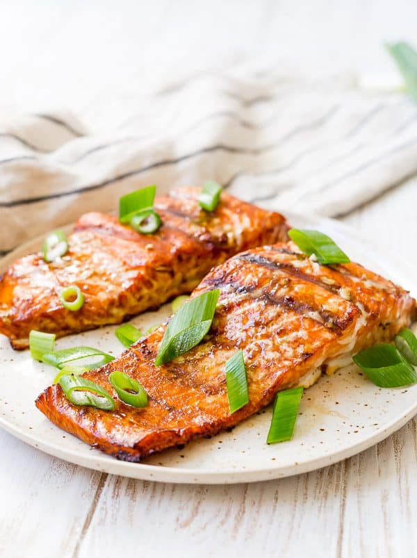 salmon on a pellet grill