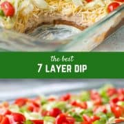 This isn't your ordinary 7 layer dip recipe - it has a couple unique layers that make it really stand out from the crowd. Make it for your next party and everyone will be asking for the recipe!