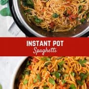 Spaghetti in one pot, made in about 30 minutes sort of seems like a dream come true, doesn't it? Once you try Instant Pot Spaghetti, you might never go back to the traditional stovetop method! 