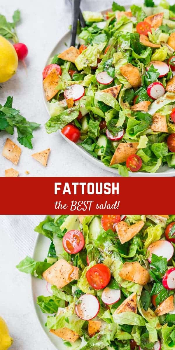 Fattoush pinterest image.