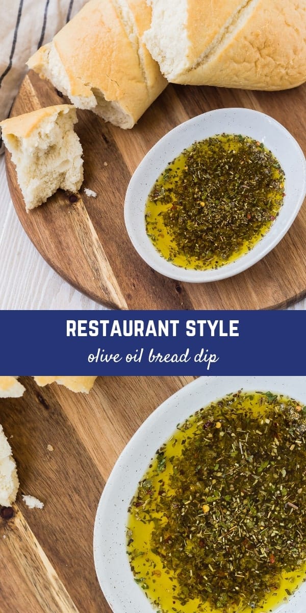 This is the most irresistible restaurant-style bread dipping oil recipe! You'll feel like you're at a fancy Italian restaurant and you won't be able to stop dipping! 