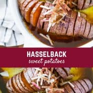 Sweet and delicious, these roasted Hasselback Sweet Potatoes make an impressive presentation yet are easy enough to add to your everyday menu. No hassle required!