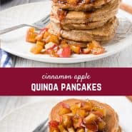 These apple quinoa pancakes are a healthy and delicious way to start your day. Full of protein and flavor, they will quickly become a favorite.